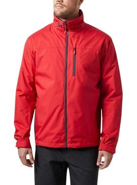 Giacca Helly Hansen Crew Midlayer Rossa per Uomo