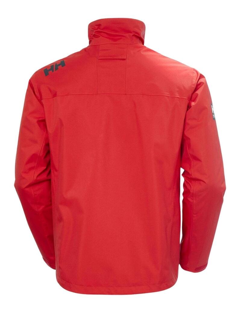 Giacca Helly Hansen Crew Midlayer Rossa per Uomo