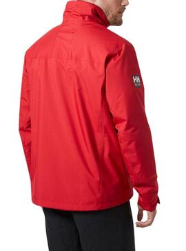 Giacca Helly Hansen Crew Midlayer Rossa per Uomo