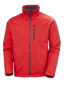 Giacca Helly Hansen Crew Midlayer Rossa per Uomo