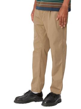 Pantalone Carhartt Abbott Beige per Uomo