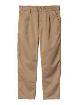 Pantalone Carhartt Abbott Beige per Uomo