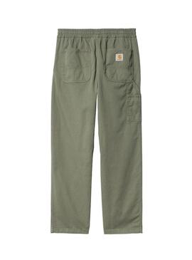 Pantaloni Carhartt Flint Verde per Uomo