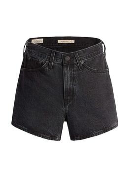 Short Levis anni '80 Mom Short Nero per donna