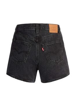 Short Levis anni '80 Mom Short Nero per donna