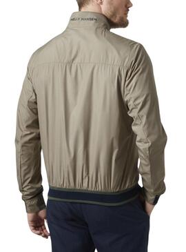 Giacca Helly Hansen Salt Windbreaker marrone per uomo