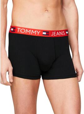 Pacco da 3 boxer Tommy Jeans Trunk neri per uomo