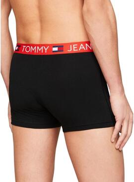 Pacco da 3 boxer Tommy Jeans Trunk neri per uomo