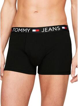 Pacco da 3 boxer Tommy Jeans Trunk neri per uomo