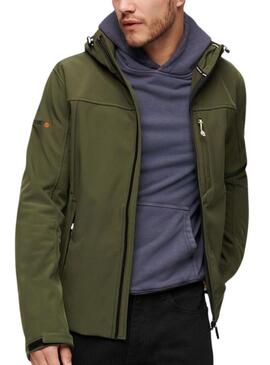 Giacca Superdry Trekker verde per uomo