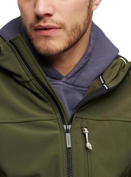 Giacca Superdry Trekker verde per uomo