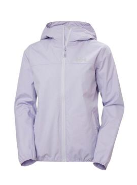 Giacca antivento Helly Hansen Belfast Lilla per donna