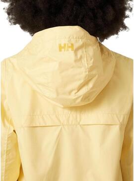 Giacca a vento Helly Hansen Belfast gialla per donna