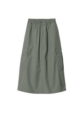 Gonna Carhartt Cargo verde per donna