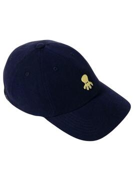 Cappello El Pulpo Washed Logo Marino Per Uomo