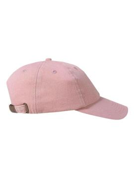 Cappello El Pulpo Washed Logo Rosa per Uomo