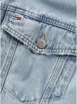 Giacca di jeans Tommy Jeans Aiden oversize da uomo