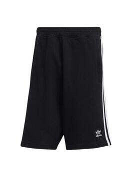 Shorts Adidas Adicolor 3 Stripes neri uomo