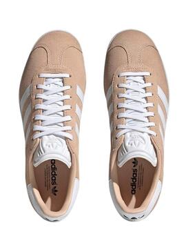 Sneakers Adidas Gazelle rosa per donna