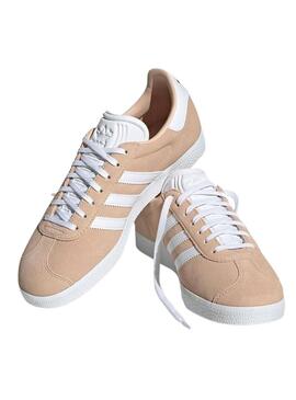 Sneakers Adidas Gazelle rosa per donna