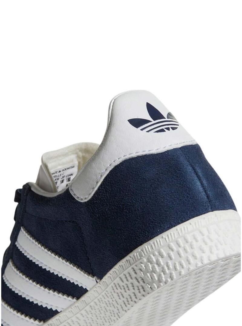 Scarpe Adidas Gazelle Blu Marino per Ragazzo e Ragazza