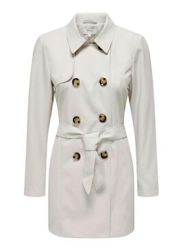 Cappotto Only Valerie beige per donna