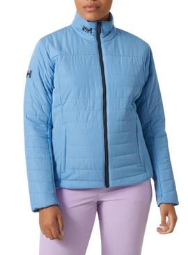 Giacca Helly Hansen Crew Insulator Blu per Donna