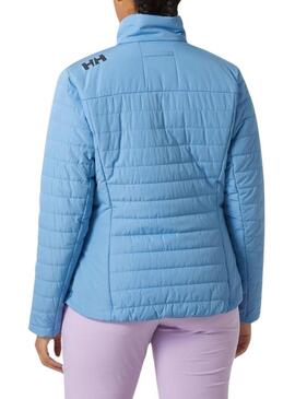 Giacca Helly Hansen Crew Insulator Blu per Donna