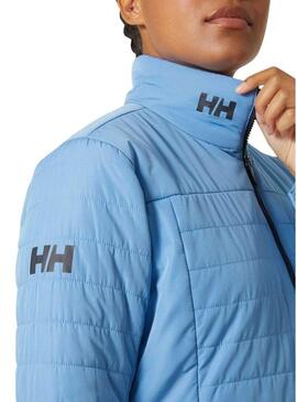 Giacca Helly Hansen Crew Insulator Blu per Donna