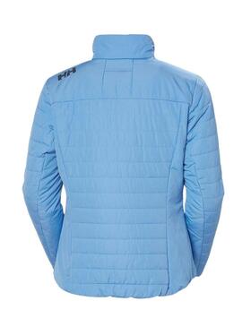 Giacca Helly Hansen Crew Insulator Blu per Donna