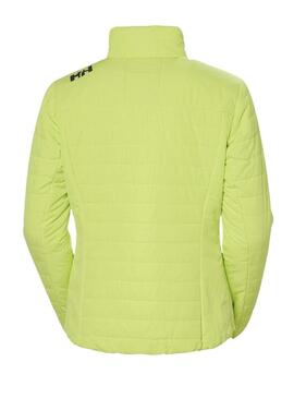 Giacca Helly Hansen Crew Insulator verde per donna