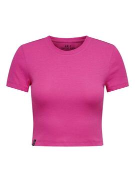 Maglietta Only Betty fucsia per donna