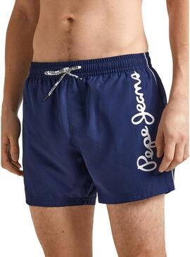 Costume da bagno Pepe Jeans Logo Marina per uomo