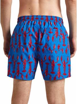 Costume da bagno Pepe Jeans Lobster blu per uomo