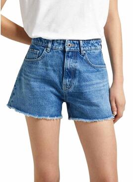 Shorts Peme Jeans Denim A Line per donna