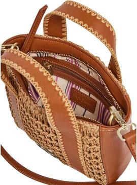 Borsa Pepe Jeans Elisie Quincy Marrone per Donna