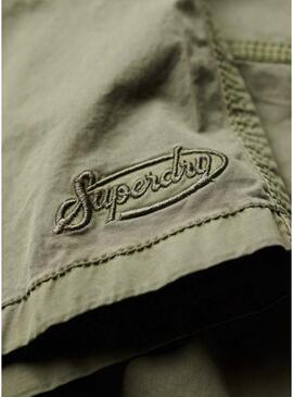 Bermuda Superdry Walk verde per uomo