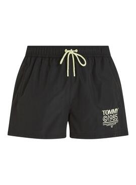 Costume da bagno Tommy Jeans Slim Drawstring Blu per uomo