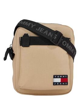 Borsa Tommy Jeans Daily Reporter Tostato per Uomo