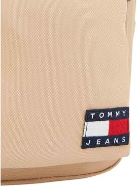 Borsa Tommy Jeans Daily Reporter Tostato per Uomo