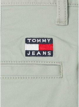 Bermuda Tommy Jeans Scanton Verde Per Uomo