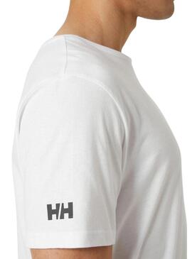 Maglietta Helly Hansen Shoreline Bianca per Uomo