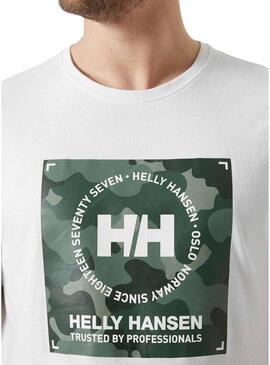 Maglietta Helly Hansen Core Bianca per Uomo