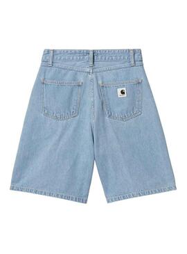 Pantaloni di jeans Carhartt Bermuda High Rise da uomo