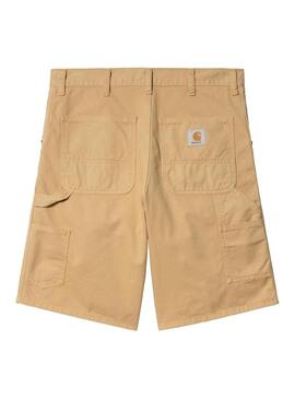 Bermuda Carhartt Single Knee Tostato per Uomo