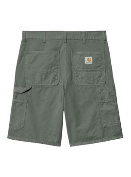 Bermuda Carhartt Single Knee Verde per Uomo