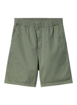 Bermuda Carhartt Flint Verde per Uomo