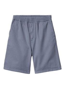 Bermuda Carhartt Flint Blu per Uomo