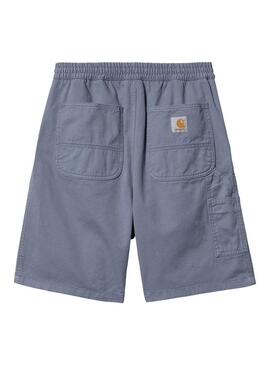 Bermuda Carhartt Flint Blu per Uomo