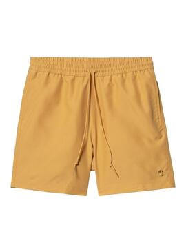 Costume da bagno Carhartt Chase giallo per uomo